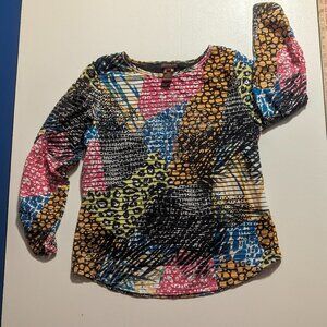 Multiples (Oversized) Medium Top Multi-Colored